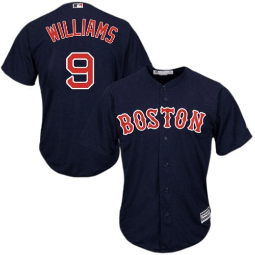 Men's Boston Red Sox Ted Williams Replica Alternate Jersey - Navy