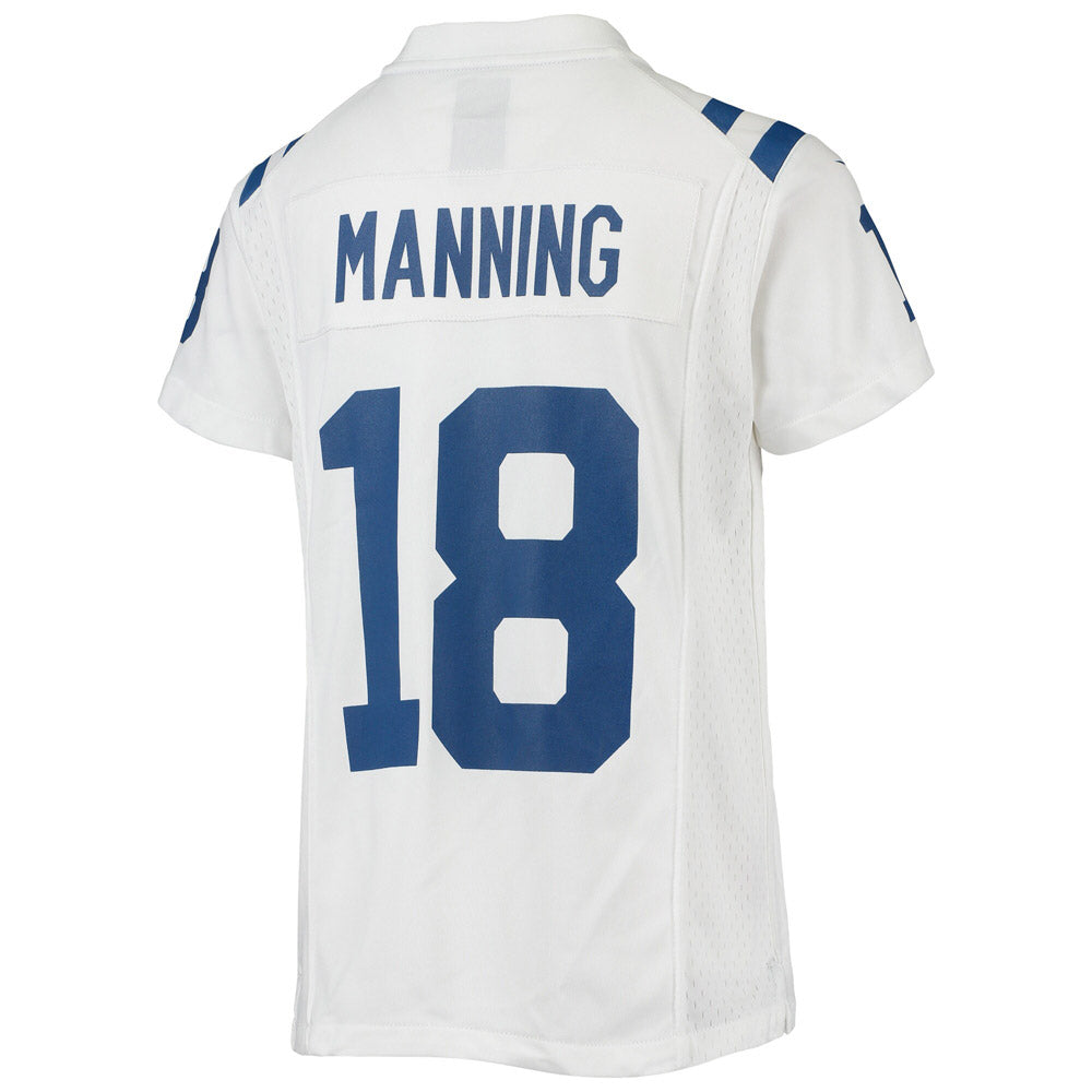Youth Indianapolis Colts Peyton Manning Retired Player Game Jersey White